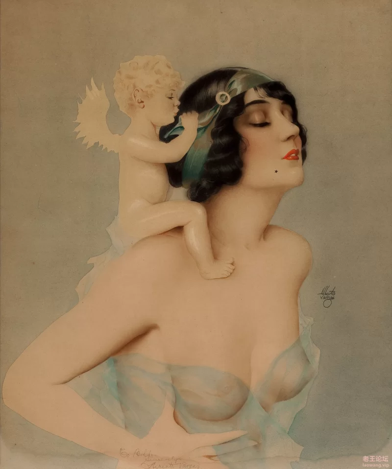 Ziegfeld Girl with Angel.jpg